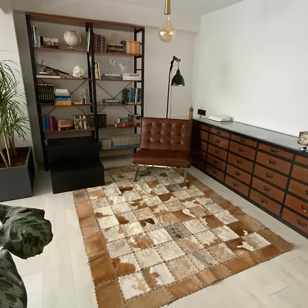 Piso Moderno Y Centrico Dos Salones 公寓 圣地亚哥－德孔波斯特拉